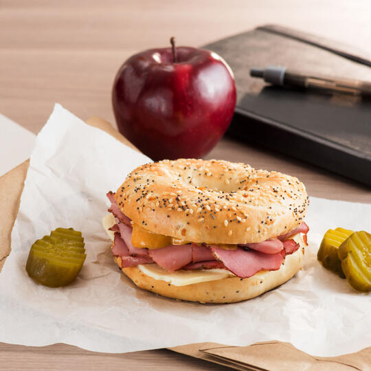 Pastrami and Cheese Bagel Dempster's